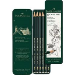 Alternative view of FABER-CASTELL 9000 GRAPHITE PENCIL SET OF 6 (HB-8B)