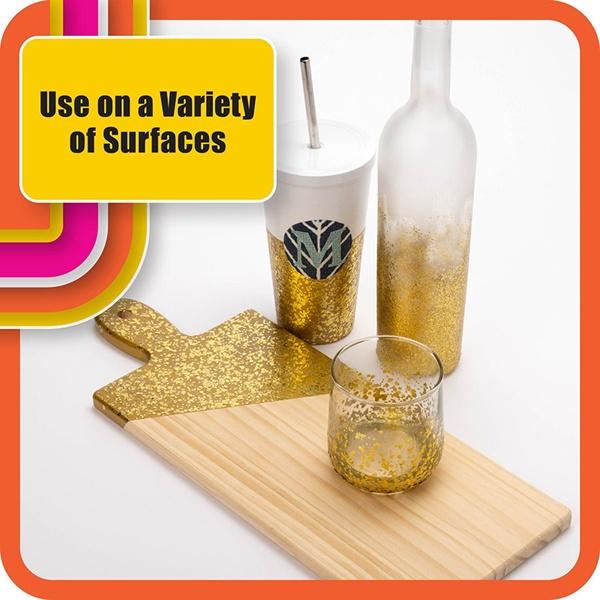 Plaid Mod Podge Mega Glitter - 8 oz (Intense Glitter Topcoat) - Image 4