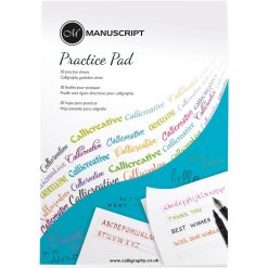 Manuscript Creative Writing Practice Pad