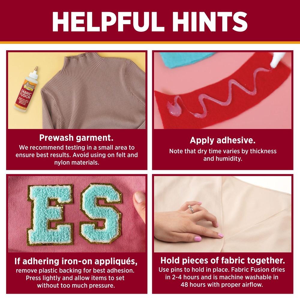 Aleene's Fabric Fusion Permanent Fabric Adhesive - Image 6