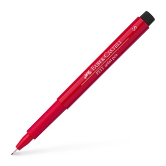 Faber-Castell PITT Artist Pen - S, 0.3mm Deep Scarlet Red