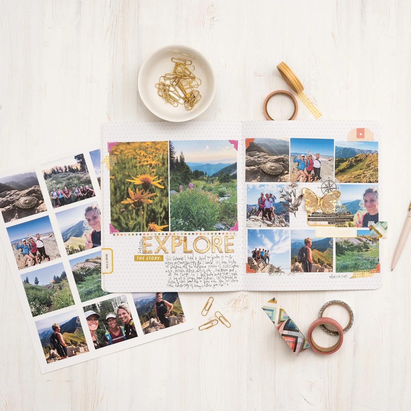 Heidi Swapp Storyline Chapters Photo Paper 8.5"X11" 12/Pkg - Matte