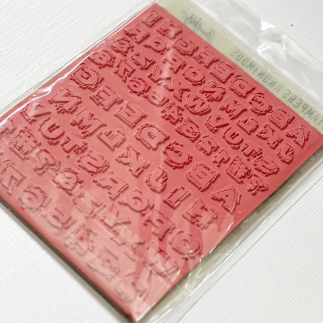 Stampers Anonymous Tim Holtz Cling Rubber Stamp Set - BLOCKPRINT - Image 3