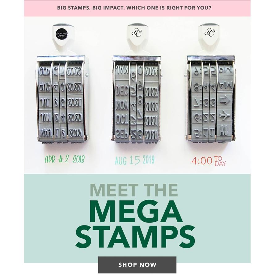 Studio Calico Mega Roller Date Stamps