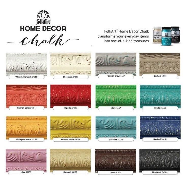 FolkArt Home Decor Chalk Paint - 8oz (Group 2) - Image 3