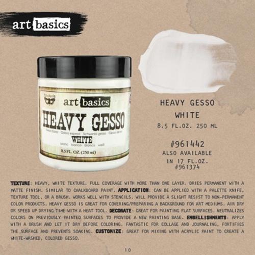 Prima Marketing Finnabair Art Basics Heavy Gesso - Image 4