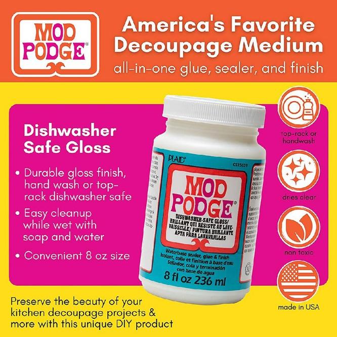 Mod Podge Dishwasher Safe - Gloss