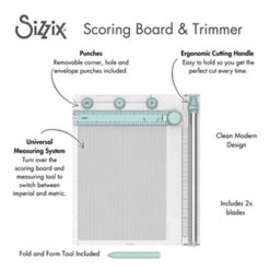 Sizzix Making Tool Scoring Board & Trimmer