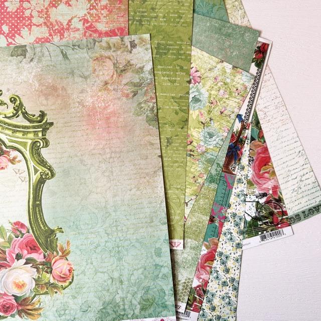 Kaisercraft Secret Admirer Double Sided Cardstock Bundle (9 pcs) - Image 3