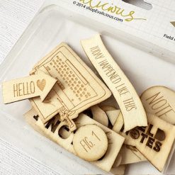 Alternative view of Evalicious Field Notes Wood Veneer (For Scrapbooks and Journals)