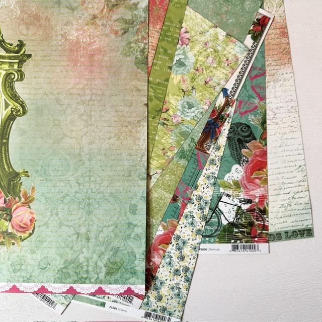 Kaisercraft Secret Admirer Double Sided Cardstock Bundle (9 pcs) - Image 5