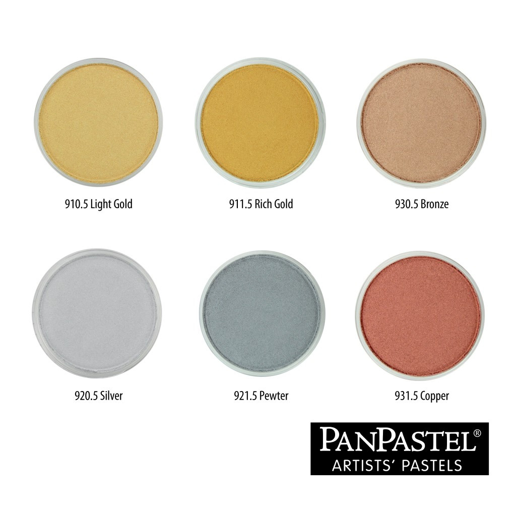 PanPastel Ultra Soft Metallic Artist Pastel 9ml - Image 2
