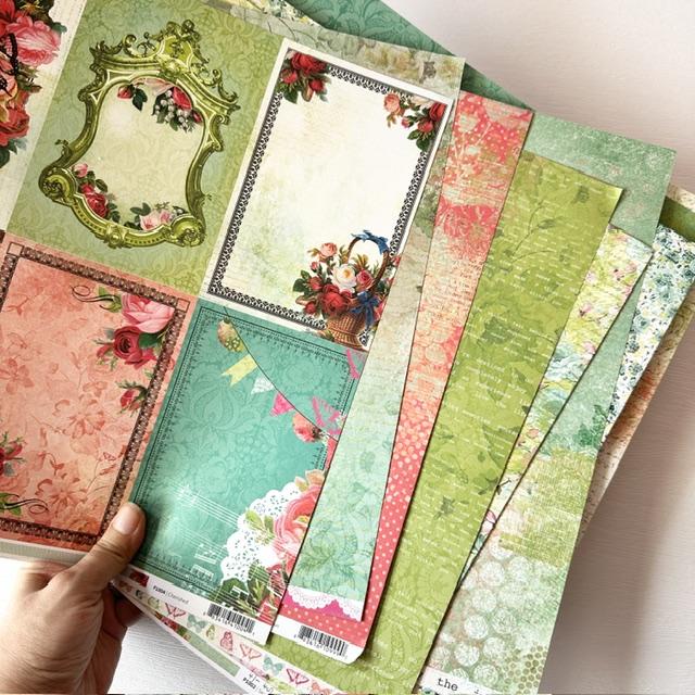 Kaisercraft Secret Admirer Double Sided Cardstock Bundle (9 pcs) - Image 4