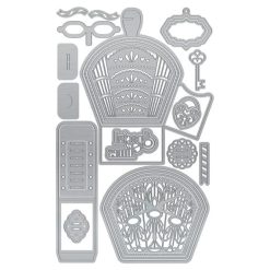 Alternative view of Tonic Studios Special Times Vanity Box and Memory Book Die Set
