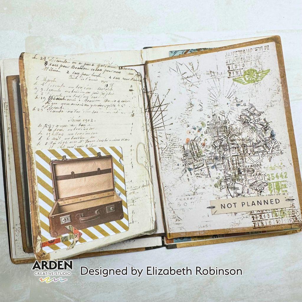 Arden Creative Studio Been There 6x8 Inch Paper Pad - Image 4
