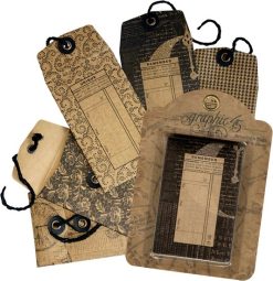 Graphic 45 Staples Collection -Envelope Tags
