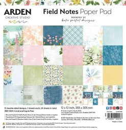 Arden Creative Studio Field Notes 12x12 Inch Paper Pad