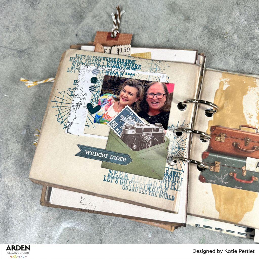 Arden Creative Studio Been There 6x8 Inch Paper Pad - Image 3