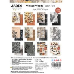 Arden Creative Studio Wicked Woods 6x8 Inch Paper Pad