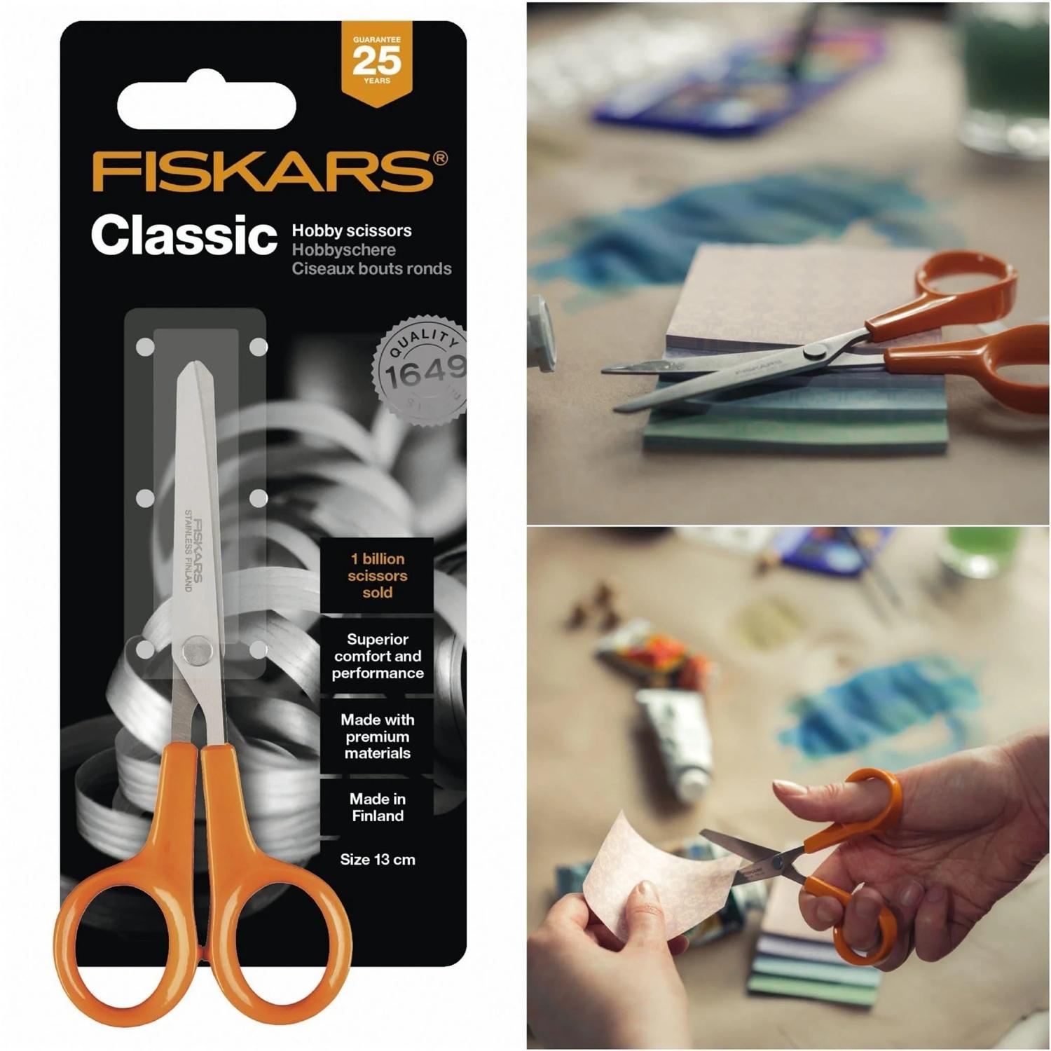 Fiskars Classic Hobby Scissors, 13cm