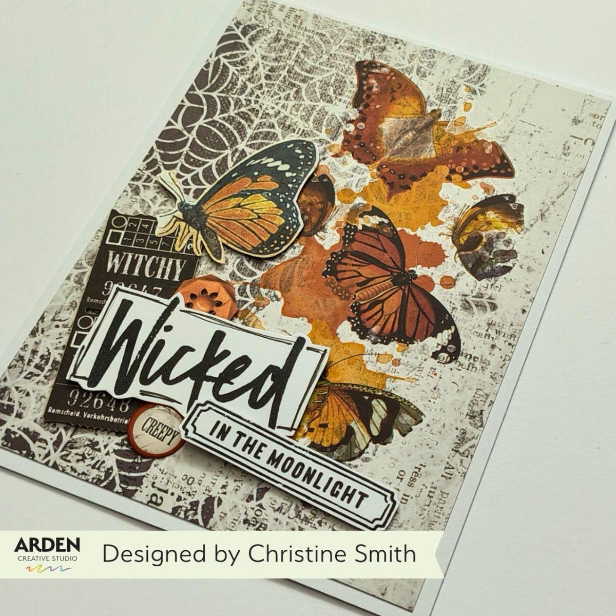 Arden Creative Studio Wicked Woods 6x8 Inch Rub On Transfer Set - Image 3