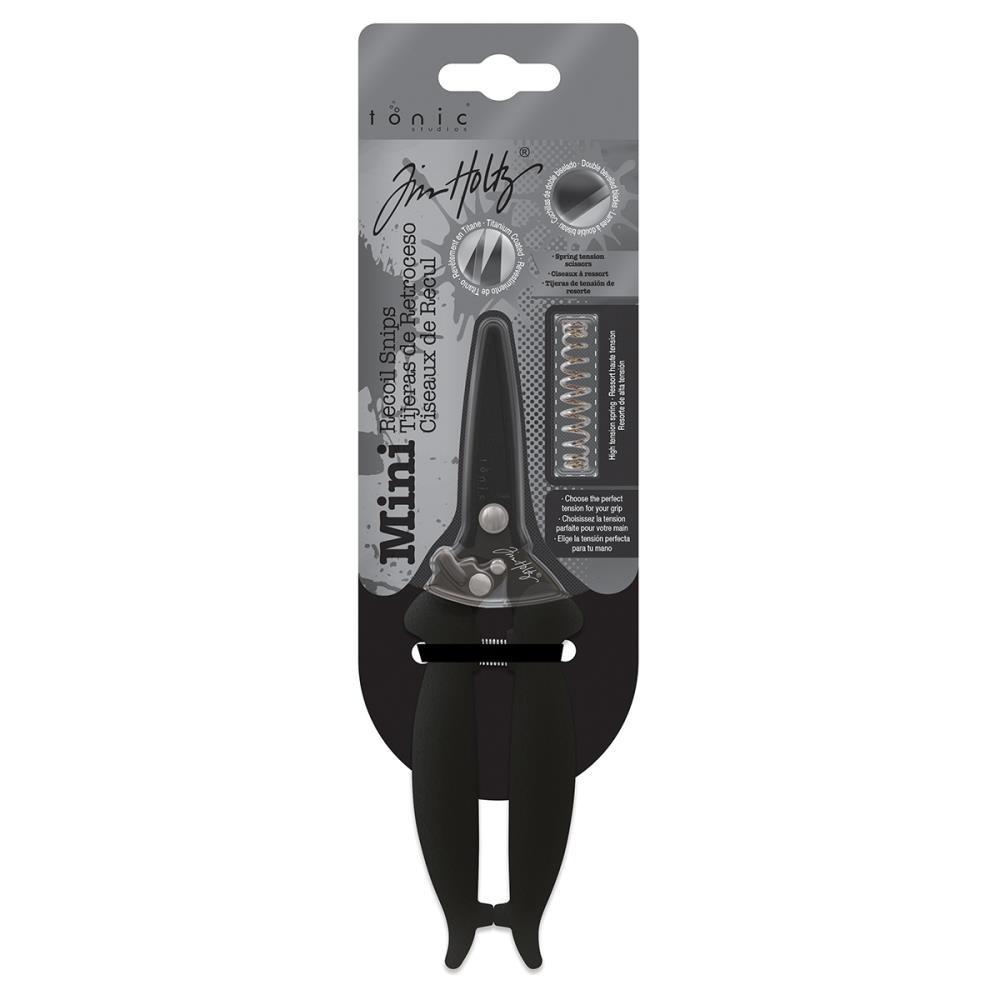 Tonic Studio Tim Holtz Recoil Snips (Spring Assisted Craft Scissors) - Image 4
