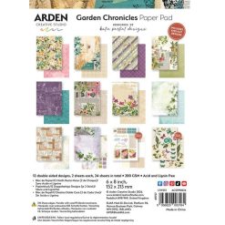 Arden Creative Studio Garden Chronicles 6x8 Inch Paper Pad