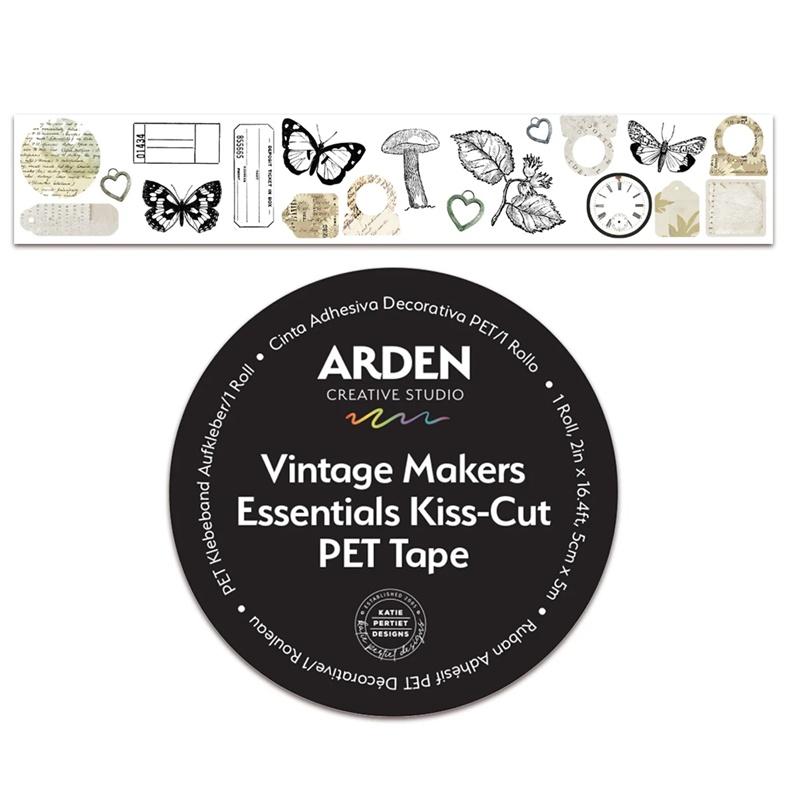 Arden Creative Studio Vintage Makers Essentials Kiss-Cut PET Tape 5m