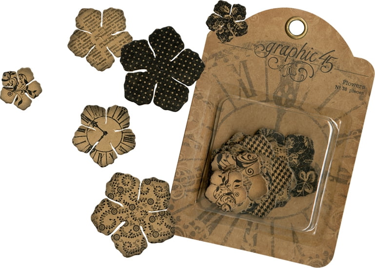 Graphic 45 Staples - Flower - Image 2