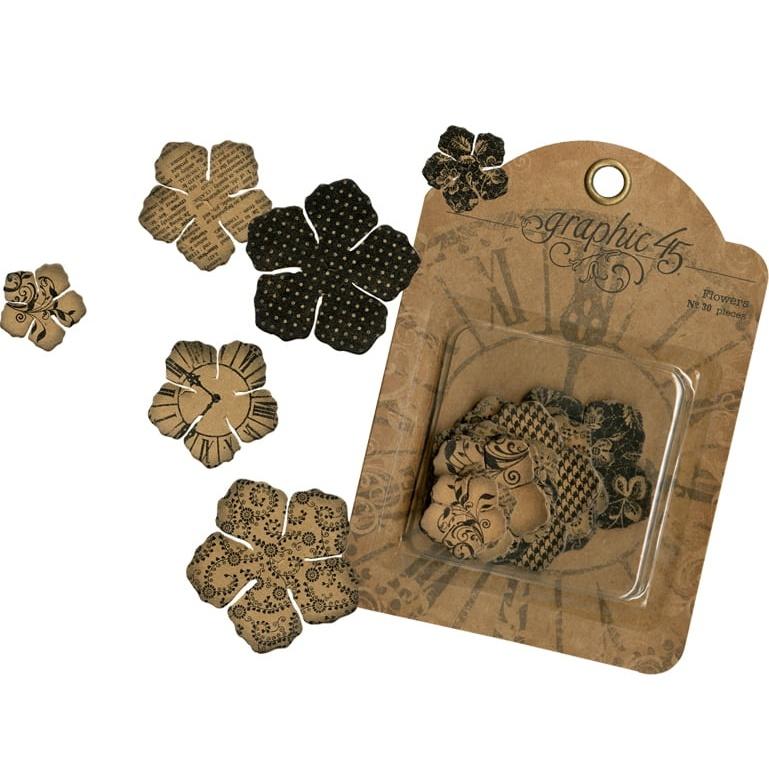 Graphic 45 Staples - Flower