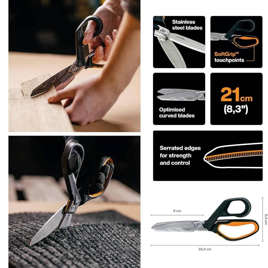 Fiskars PowerArc Heavy Duty Scissors - Image 7