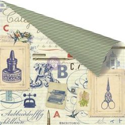 Prima Marketing School Memories Double Sided Cardstock - Roll Call