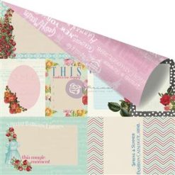 Prima Marketing Anna Marie Double Sided Paper - Sewing Basket