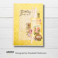 Alternative view of Arden Creative Studio Maker Series Chronicle Remnants 4x8 Inch Stamp Set