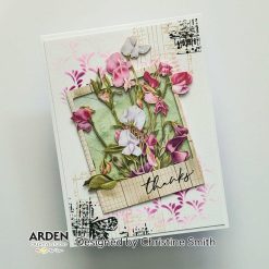 Alternative view of Arden Creative Studio Maker Series Fine Ferns 4x8 Inch Stamp Set