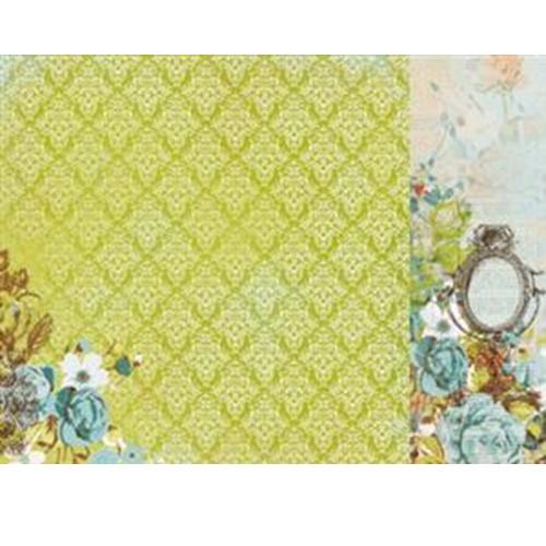 Kaisercraft Marigold 12x12 Scrapbook Paper - Honey
