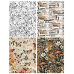 Alternative view of Arden Creative Studio Wicked Woods 6x8 Inch Decoupage Paper