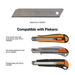 Fiskars Cutter Blades 18mm (x10)