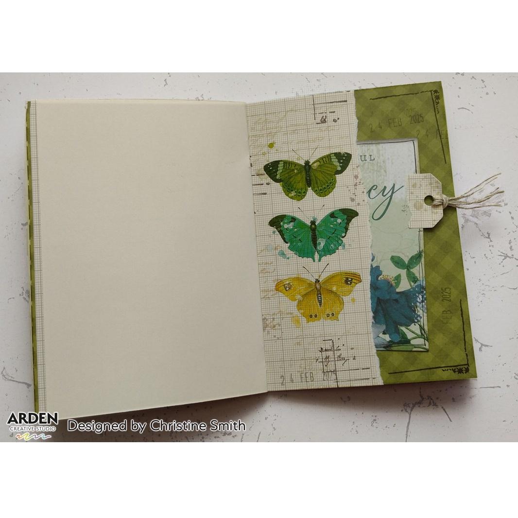 Arden Creative Studio Maker Series Letter Box Remnants 4x6 Inch Stamp Set - Image 3
