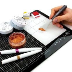 Tonic Studio Tim Holtz Travel Glass Media Mat 10.25"X15.5"