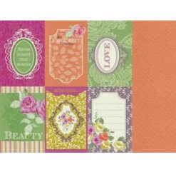 Kaisercraft Flora Delight 12x12 Scrapbook Paper Reflections