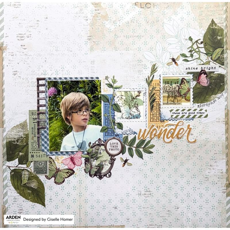 Arden Creative Studio Maker Series Postage Sheet Craft Die Set - Image 2