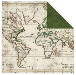 7 Gypsy Travels Double Sided Paper - Terre