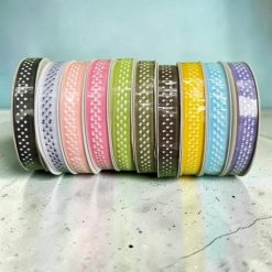 Alternative view of American Craft Dotted Organza Ribbon Roll - 5yards