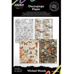 Arden Creative Studio Wicked Woods 6x8 Inch Decoupage Paper