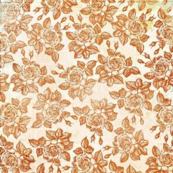 Kaisercraft Marigold 12x12 Scrapbook Paper - Straw