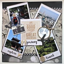 Alternative view of Kaisercraft Just Landed Die Cut Cardstock -Frames