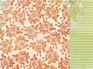Kaisercraft Marigold 12x12 Scrapbook Paper - Straw - Image 2