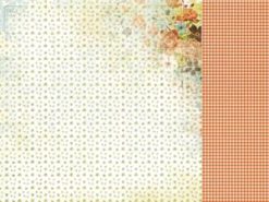 Alternative view of Kaisercraft Marigold 12x12 Scrapbook Paper - Citron