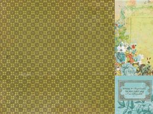 Kaisercraft Marigold 12x12 Scrapbook Paper - Lemon - Image 3